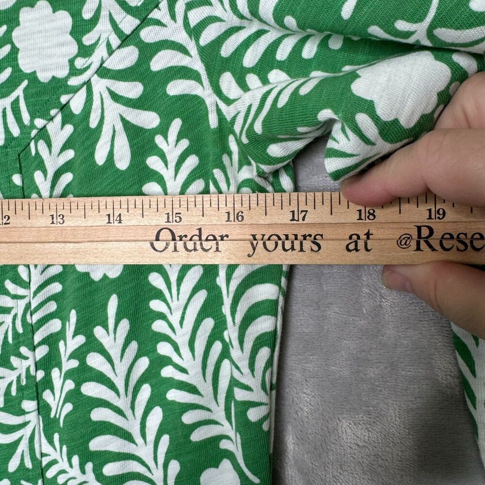 Boden Green and White Mini Dress - Picture 9 of 13